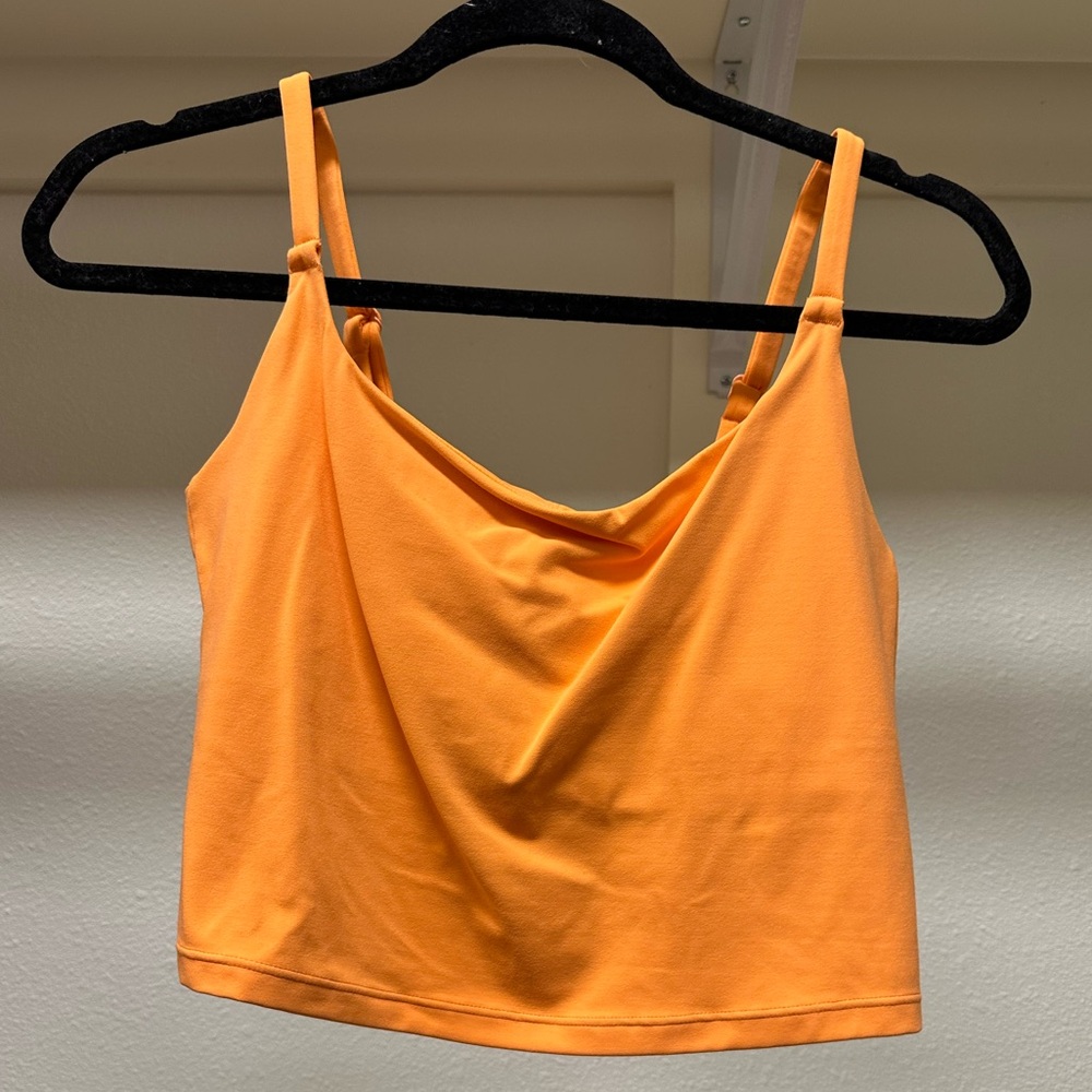 Vitality Activewear Cloud II™ Scoop Tank - Tangerine